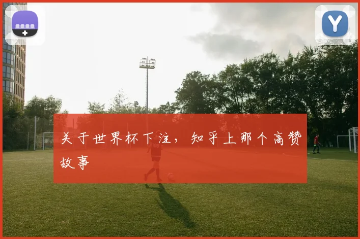 关于世界杯下注,知乎上那个高赞故事