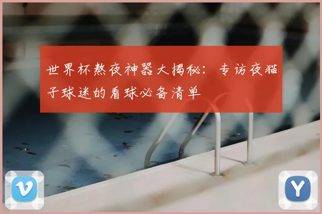 世界杯熬夜神器大揭秘：专访夜猫子球迷的看球必备清单