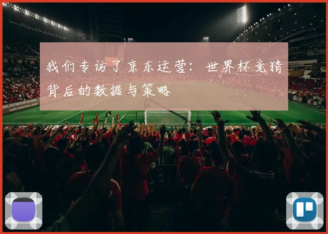 我们专访了京东运营:世界杯竞猜背后的数据与策略